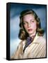 Actress Lauren Bacall born September 16th, 1924 in New York as Betty Joan Perske, here 1944 (photo)-null-Framed Stretched Canvas