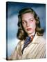 Actress Lauren Bacall born September 16th, 1924 in New York as Betty Joan Perske, here 1944 (photo)-null-Stretched Canvas