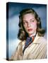Actress Lauren Bacall born September 16th, 1924 in New York as Betty Joan Perske, here 1944 (photo)-null-Stretched Canvas