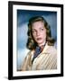 Actress Lauren Bacall born September 16th, 1924 in New York as Betty Joan Perske, here 1944 (photo)-null-Framed Photo