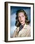 Actress Lauren Bacall born September 16th, 1924 in New York as Betty Joan Perske, here 1944 (photo)-null-Framed Photo