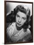 Actress Lauren Bacall born September 16th, 1924 in New York as Betty Joan Perske, here 1946 (b/w ph-null-Framed Photo