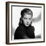 Actress Lauren Bacall born September 16th, 1924 in New York as Betty Joan Perske, here 1947 (b/w ph-null-Framed Photo