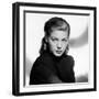 Actress Lauren Bacall born September 16th, 1924 in New York as Betty Joan Perske, here 1947 (b/w ph-null-Framed Photo