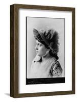Actress Lillie Langtry-Napoleon Barony-Framed Photographic Print