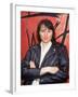Actress Lucy Lawless-Dave Allocca-Framed Premium Photographic Print