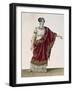 Actress Mademoiselle George in Role of Clytemnestra, Act Four, Scene Three from Iphigenia, 1674-Jean Racine-Framed Giclee Print