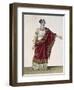 Actress Mademoiselle George in Role of Clytemnestra, Act Four, Scene Three from Iphigenia, 1674-Jean Racine-Framed Giclee Print