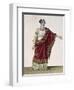 Actress Mademoiselle George in Role of Clytemnestra, Act Four, Scene Three from Iphigenia, 1674-Jean Racine-Framed Giclee Print