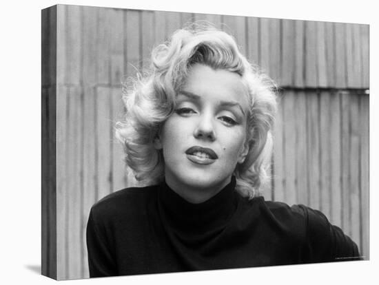 Actress Marilyn Monroe at Home-Alfred Eisenstaedt-Stretched Canvas