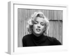 Actress Marilyn Monroe at Home-Alfred Eisenstaedt-Framed Premium Photographic Print