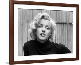 Actress Marilyn Monroe at Home-Alfred Eisenstaedt-Framed Premium Photographic Print