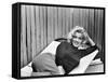 Actress Marilyn Monroe at Home-Alfred Eisenstaedt-Framed Stretched Canvas