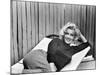 Actress Marilyn Monroe at Home-Alfred Eisenstaedt-Mounted Premium Photographic Print