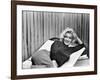 Actress Marilyn Monroe at Home-Alfred Eisenstaedt-Framed Premium Photographic Print