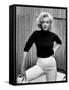 Actress Marilyn Monroe at Home-Alfred Eisenstaedt-Framed Stretched Canvas