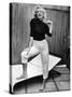 Actress Marilyn Monroe at Home-Alfred Eisenstaedt-Stretched Canvas