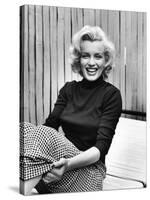 Actress Marilyn Monroe at Home-Alfred Eisenstaedt-Stretched Canvas