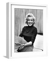 Actress Marilyn Monroe at Home-Alfred Eisenstaedt-Framed Premium Photographic Print