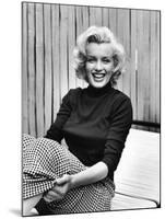 Actress Marilyn Monroe at Home-Alfred Eisenstaedt-Mounted Premium Photographic Print