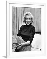 Actress Marilyn Monroe at Home-Alfred Eisenstaedt-Framed Premium Photographic Print