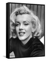 Actress Marilyn Monroe at Home-Alfred Eisenstaedt-Framed Stretched Canvas