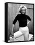 Actress Marilyn Monroe at Home-Alfred Eisenstaedt-Framed Stretched Canvas