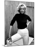 Actress Marilyn Monroe at Home-Alfred Eisenstaedt-Mounted Premium Photographic Print