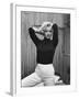 Actress Marilyn Monroe Playfully Elegant, at Home-Alfred Eisenstaedt-Framed Premium Photographic Print