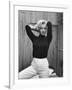 Actress Marilyn Monroe Playfully Elegant, at Home-Alfred Eisenstaedt-Framed Premium Photographic Print