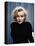 Actress Marilyn Monroe Posing at Home in Her Backyard-Alfred Eisenstaedt-Stretched Canvas