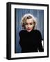 Actress Marilyn Monroe Posing at Home in Her Backyard-Alfred Eisenstaedt-Framed Premium Photographic Print