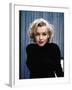 Actress Marilyn Monroe Posing at Home in Her Backyard-Alfred Eisenstaedt-Framed Premium Photographic Print