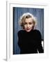 Actress Marilyn Monroe Posing at Home in Her Backyard-Alfred Eisenstaedt-Framed Premium Photographic Print