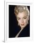 Actress Marilyn Monroe Wearing Dangling Rhinestone Earrings, with Her Hair Up-Ed Clark-Framed Premium Photographic Print