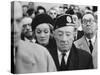 Actress Marlene Dietrich, at Memorial Service for John F. Kennedy, Headquarters of American Legion-Ralph Crane-Stretched Canvas