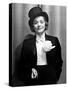 Actress Marlene Dietrich Wearing Tuxedo, Top Hat, and Holding Cigarette at Ball for Foreign Press-Alfred Eisenstaedt-Stretched Canvas