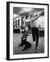 Actress Melina Mercouri Practicing a Dance Number for the Play "Illya Darling"-Henry Groskinsky-Framed Premium Photographic Print