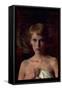 Actress Mia Farrow-Alfred Eisenstaedt-Framed Stretched Canvas