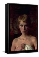 Actress Mia Farrow-Alfred Eisenstaedt-Framed Stretched Canvas
