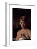 Actress Mia Farrow-Alfred Eisenstaedt-Framed Photographic Print