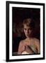 Actress Mia Farrow-Alfred Eisenstaedt-Framed Photographic Print