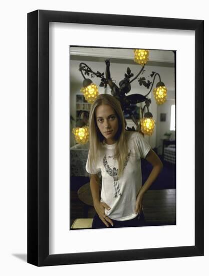 Actress Peggy Lipton-Vernon Merritt III-Framed Premium Photographic Print