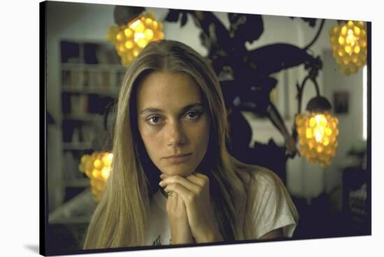 Actress Peggy Lipton-Vernon Merritt III-Stretched Canvas