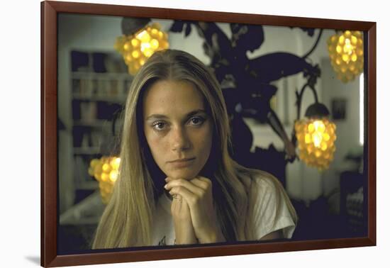 Actress Peggy Lipton-Vernon Merritt III-Framed Photographic Print