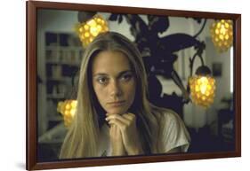 Actress Peggy Lipton-Vernon Merritt III-Framed Photographic Print