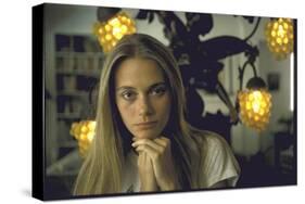 Actress Peggy Lipton-Vernon Merritt III-Stretched Canvas