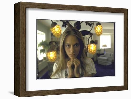 Actress Peggy Lipton-Vernon Merritt III-Framed Photographic Print