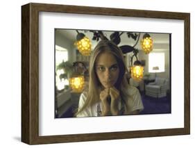 Actress Peggy Lipton-Vernon Merritt III-Framed Photographic Print