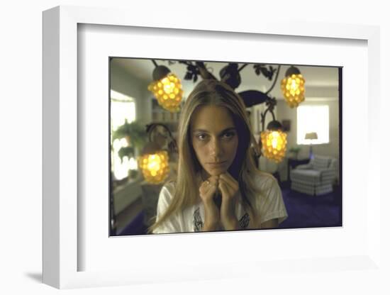 Actress Peggy Lipton-Vernon Merritt III-Framed Photographic Print